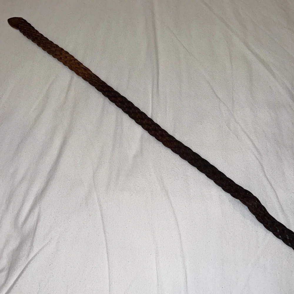 Cole Haan Brown Weave Belt